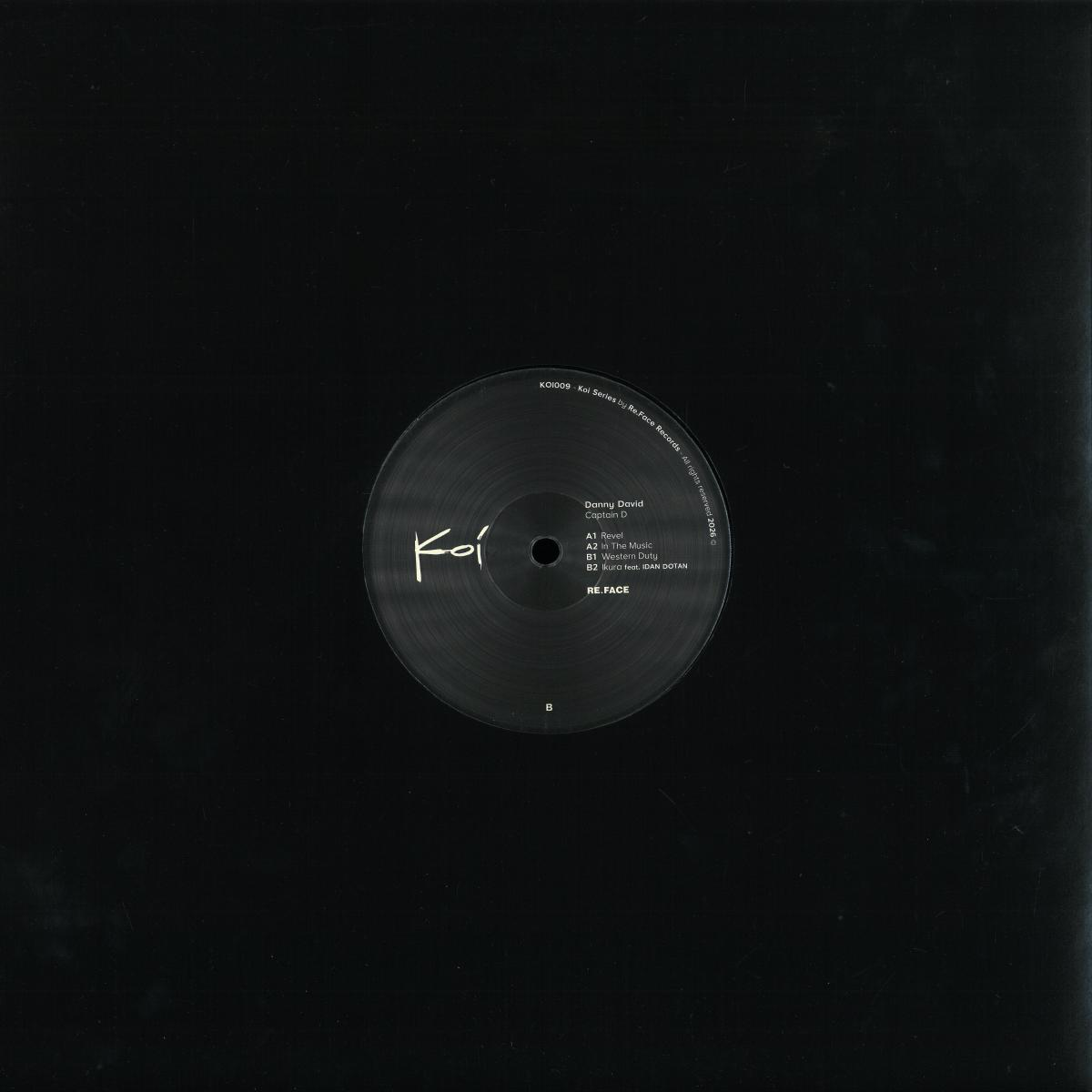 Danny David - Captain D (VINYL) | Mint (M) Mint (M)-