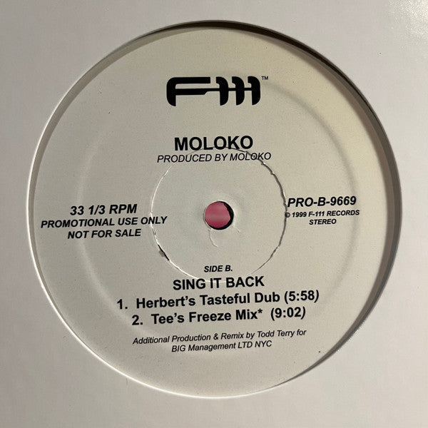 Moloko - Sing It Back (VINYL 12") | NEW Mint (M) Mint (M)-