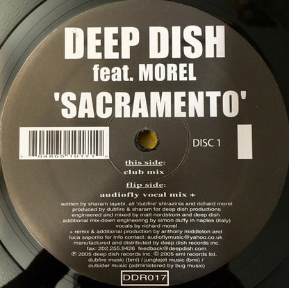 Sacramento | Mint (M) Very Good Plus (VG+)-