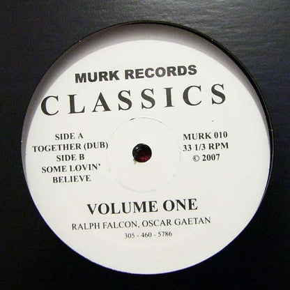 Oscar G & Ralph Falcon - Classics Volume One | Mint (M) Generic-
