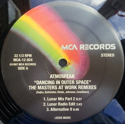 Dancing In Outer Space (The Masters At Work Remixes) | Mint (M) Generic-