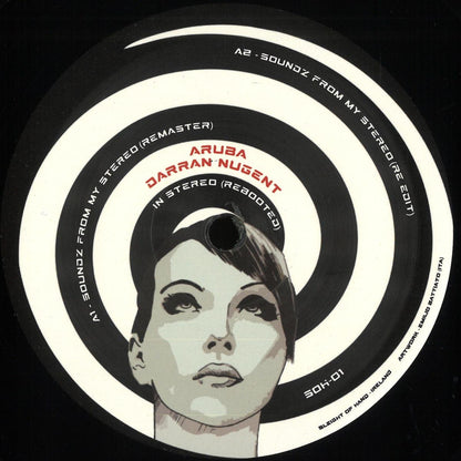 Aruba, Darran Nugent - Soundz From My Stereo (VINYL 12" Sleight of Hand SOH-01) | NEW Mint (M) Mint (M)-