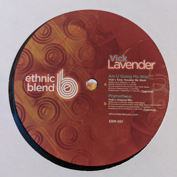 Vick Lavender - Vick Lavender Project (VINYL) | Mint (M) Mint (M)-