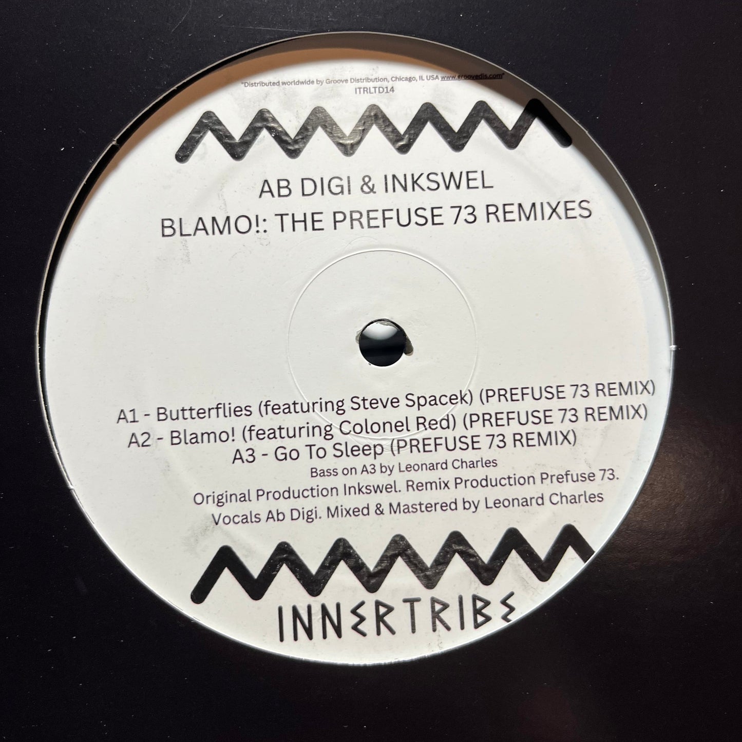INKSWEL & AB DIGI - Blamo! (VINYL) *PREFUSE 73 REMIXES* |-