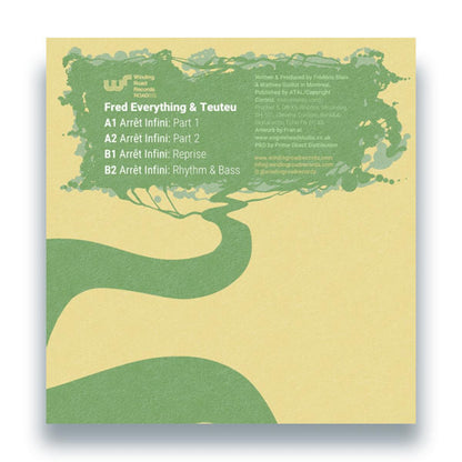 Fred Everything & Teuteu - (PRESALE 08/21/26) Arrêt Infini (VINYL 12" Winding Road records ROAD035) | NEW-