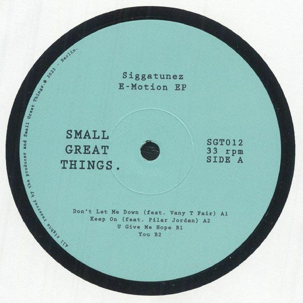 E Motion EP (VINYL) |-