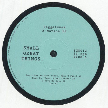 E Motion EP (VINYL) |-