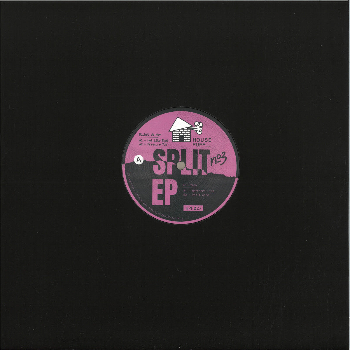 Michel De Hey & DJ Steaw - Split EP #3 (VINYL 12") | Mint (M) Mint (M)-