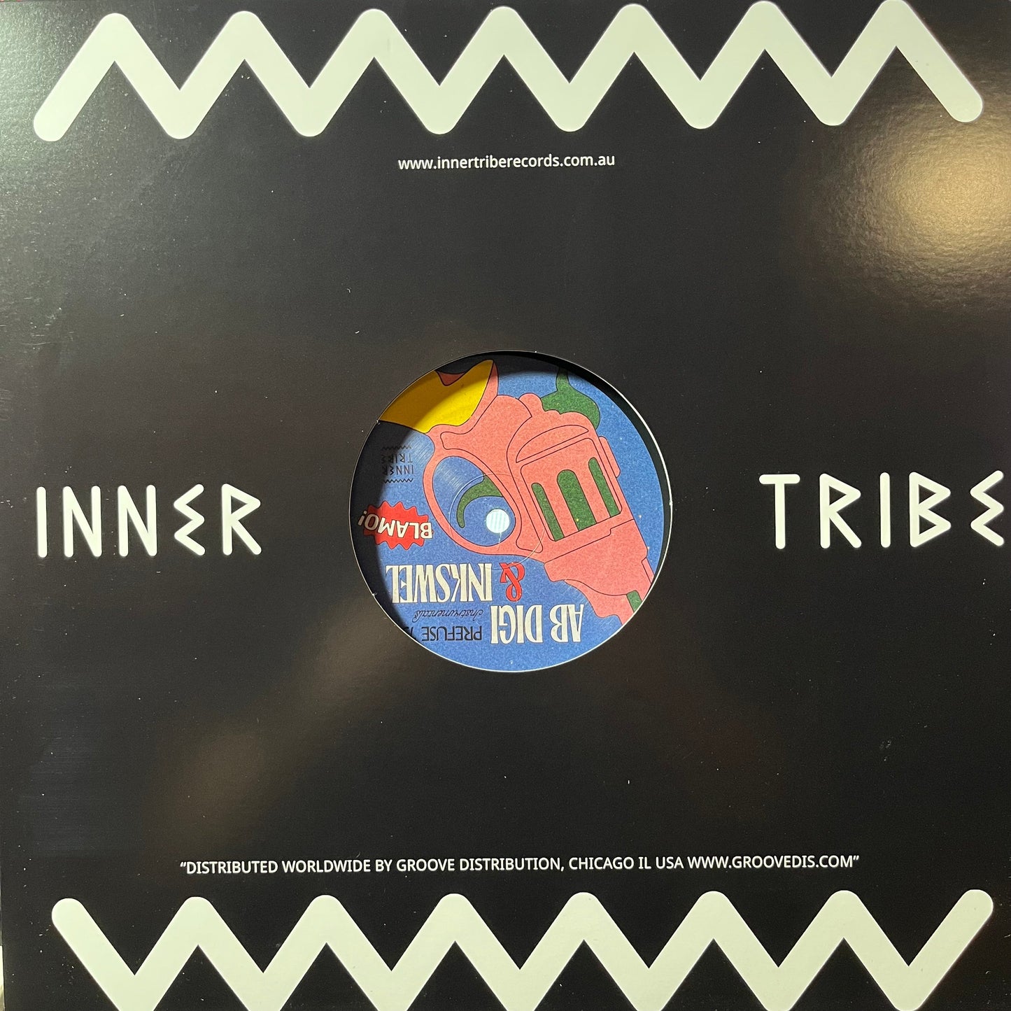 INKSWEL & AB DIGI - Blamo! (VINYL) *PREFUSE 73 REMIXES* |-