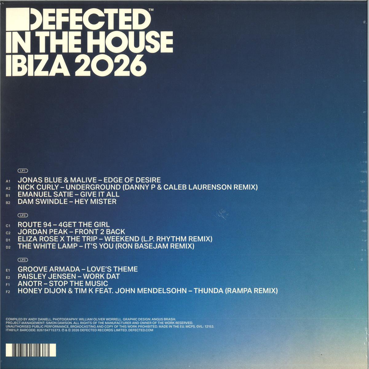 Various - Defected In The House Ibiza 2026 (VINYL 3x12" Defected ITH81LP 2026) | Mint (M) Mint (M)-