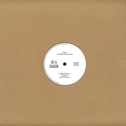 Shabi - (PRESALE 08/13/26) All Night Stompin' (VINYL 12" At A Glance AAG005 2026) | NEW-