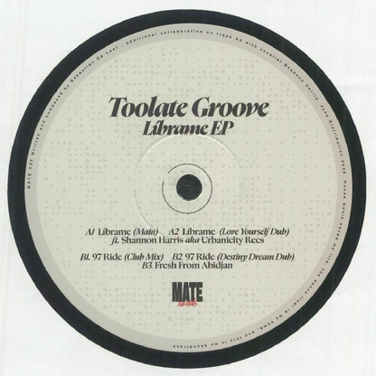 Toolate Groove - Librame EP (VINYL) | Mint (M) Mint (M)-