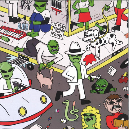 Various - The Space Hood (VINYL 12" Strain STRN002) | NEW Mint (M) Mint (M)-