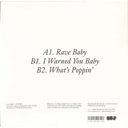 Cinthie - Rave Baby (VINYL) | Mint (M) Mint (M)-