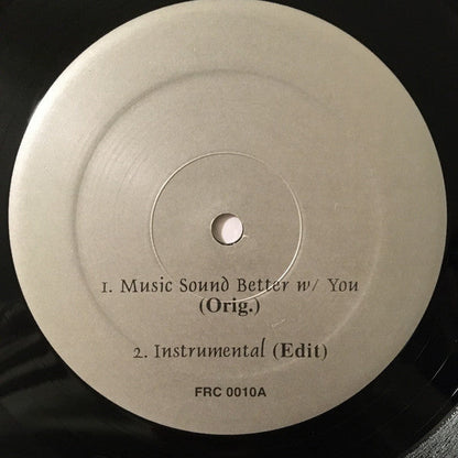 Music Sounds Better With You / Burnin (VINYL) | Mint (M) Generic-