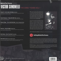 Victor Simonelli - Behind The Groove Present Victor Simonelli The Early Years Vol. 1 (2xVINYL) | Mint (M) Mint (M)-