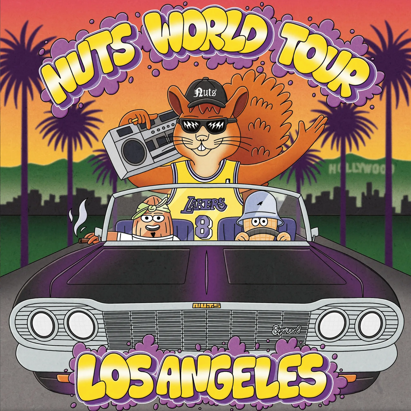 Nuts - Los Angeles (VINYL) | Mint (M) Mint (M)-