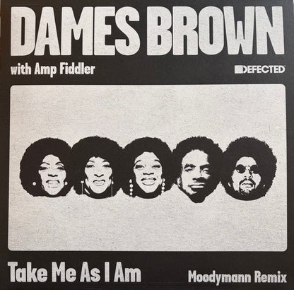Dames Brown & Amp Fiddler - Take Me As I Am (Moodymann Remix) | Mint (M) Mint (M)-