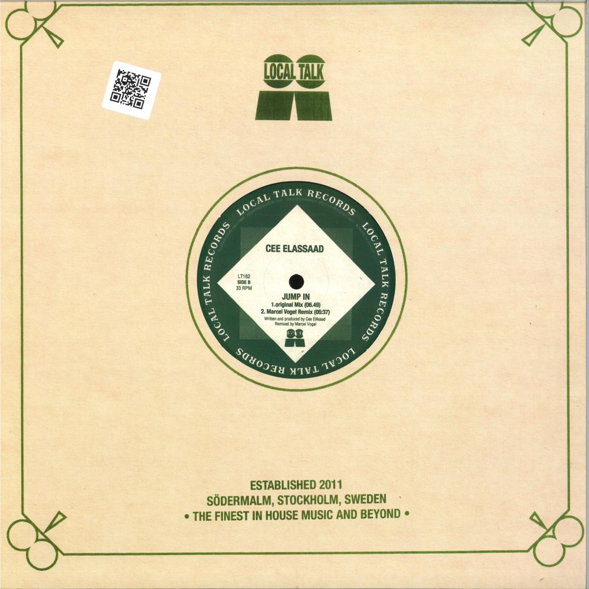 Cee ElAssaad - Set Me Free (VINYL 12" Local Talk LT162) | NEW Mint (M) Mint (M)-