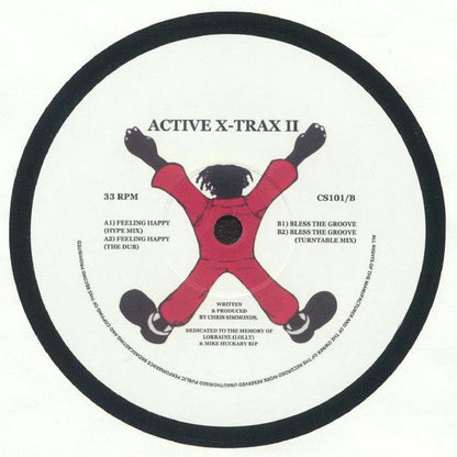 Chris Simmonds - Active X-Trax II (VINYL 12") | Mint (M) Generic-