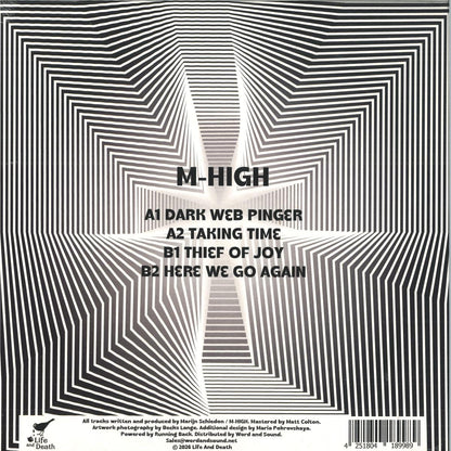 M-High - Dark Web Pinger (VINYL 12" LIFE AND DEATH LAD097) | NEW Mint (M) Mint (M)-