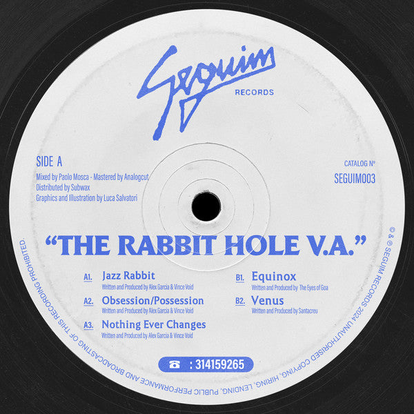 Vince Void - The Rabbit Hole V.A. (VINYL) | Mint (M) Mint (M)-
