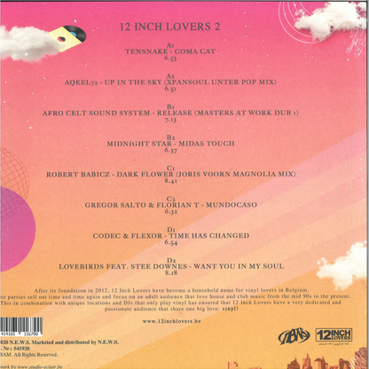 Various - 12 INCH LOVERS 2 (2xVINYL) | Mint (M) Mint (M)-
