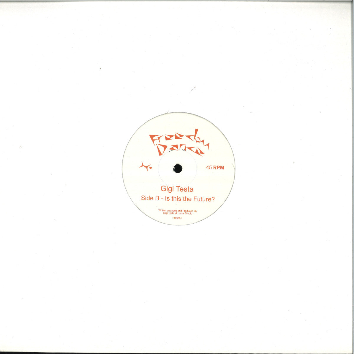 Gigi Testa - Earth on Faya EP (VINYL 12" Freedom Dance FRD001) | NEW Mint (M) Mint (M)-