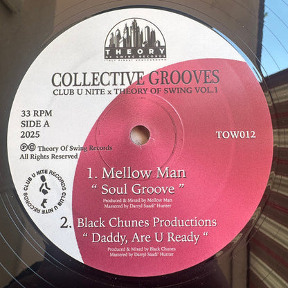 Collective Grooves Vol.1 (VINYL 12") | Mint (M) Mint (M)-