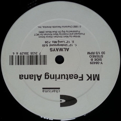 Always (VINYL) | Mint (M) Mint (M)-