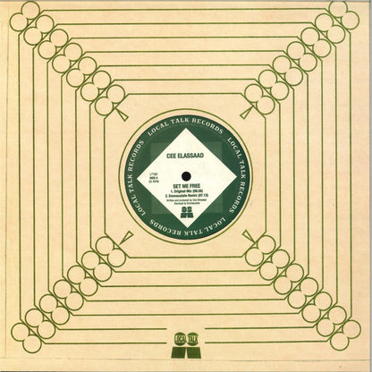Cee ElAssaad - Set Me Free (VINYL 12" Local Talk LT162) | NEW Mint (M) Mint (M)-