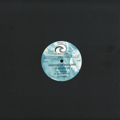 Rhythm Of Paradise - Ti Sento (VINYL 12" Ritmo Adriatico RTD002 2026) | NEW-