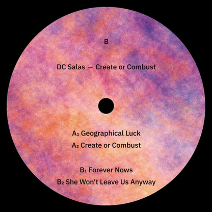 DC Salas - Create or Combust (VINYL) | Mint (M) Mint (M)-