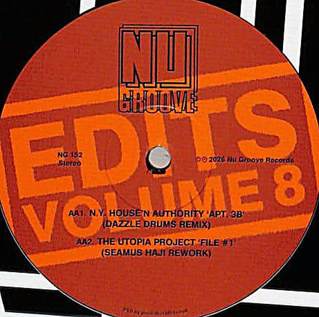 Various - Edits Volume 8 (VINYL) | Mint (M) Mint (M)-