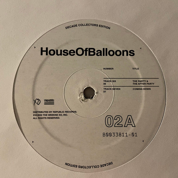 The Weeknd - House Of Balloons | Mint (M) Mint (M)-