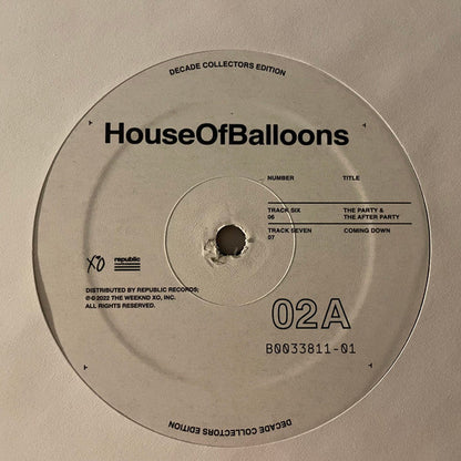 The Weeknd - House Of Balloons | Mint (M) Mint (M)-