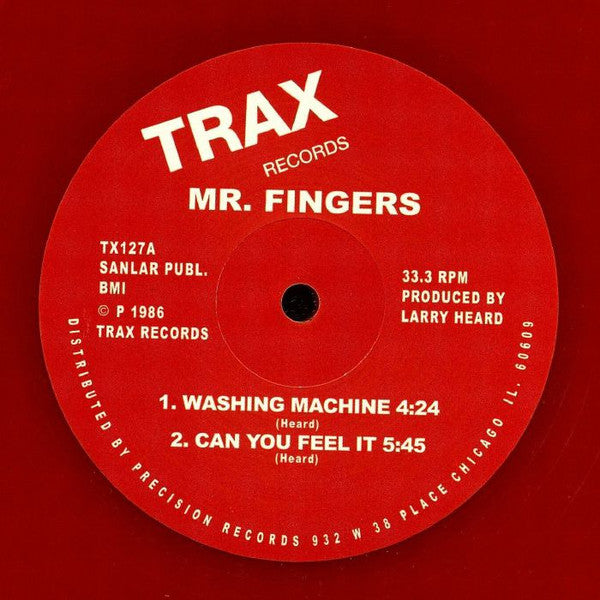 Mr. Fingers Washing Machine / Can You Feel It 12" Mint (M) Generic-
