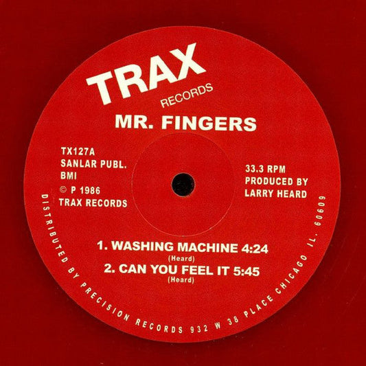Mr. Fingers Washing Machine / Can You Feel It 12" Mint (M) Generic-