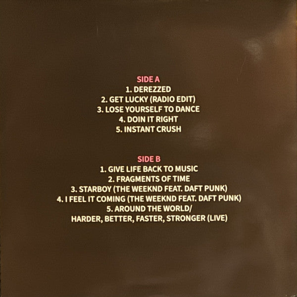 Daft Punk - Musique Vol. 2 2006-2023 (PINK VINYL) | Mint (M) Mint (M)-