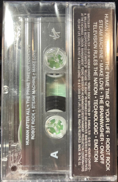 Daft Punk - Human After All (UNOFFICIAL CASSETTE) | Mint (M) Mint (M)-
