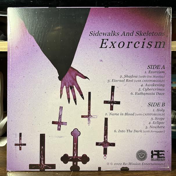 Sidewalks And Skeletons - Exorcism (GHOSTLY VIOLET VINYL) | Mint (M) Mint (M)-