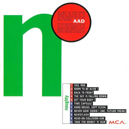 Naughty (CD) *SEALED* | Mint (M) Mint (M)-