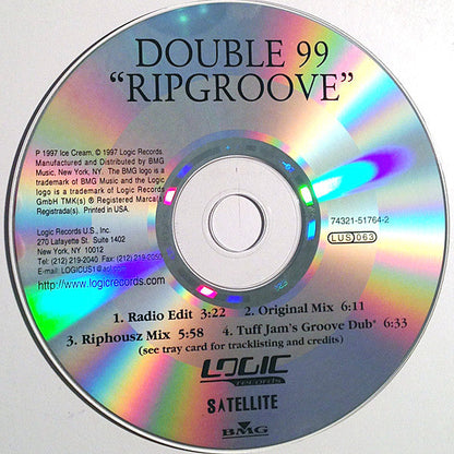 Double 99 - Ripgroove (CD) *SEALED* | Mint (M) Mint (M)-
