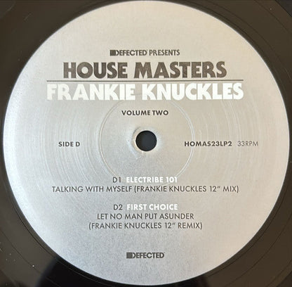 Frankie Knuckles - House Masters (Volume Two) | Mint (M) Mint (M)-