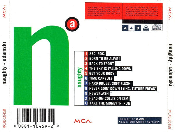 Naughty (CD) *SEALED* | Mint (M) Mint (M)-