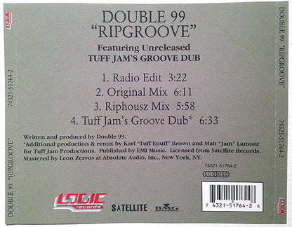Double 99 - Ripgroove (CD) *SEALED* | Mint (M) Mint (M)-