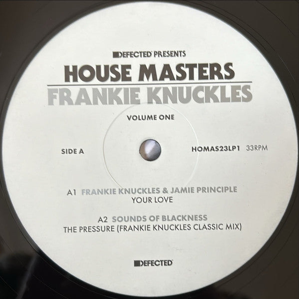 Frankie Knuckles - House Masters (Volume One) | Mint (M) Mint (M)-
