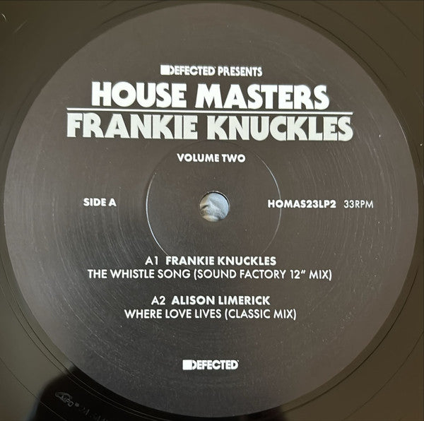 Frankie Knuckles - House Masters (Volume Two) | Mint (M) Mint (M)-