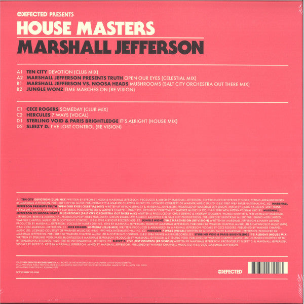 Marshall Jefferson - House Masters (2xVINYL) | Mint (M) Mint (M)-