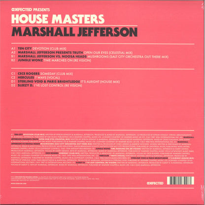 Marshall Jefferson - House Masters (2xVINYL) | Mint (M) Mint (M)-